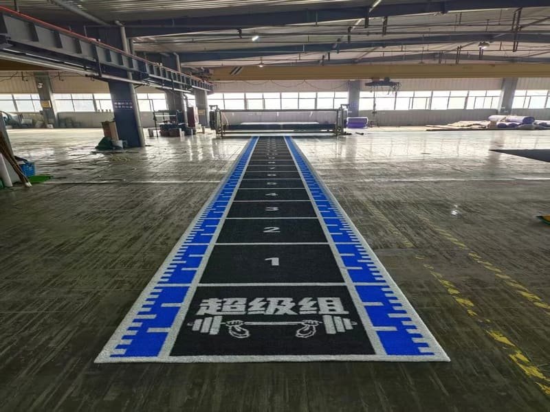 Macro comparison of melted polyethylene gym turf fibers versus intact nylon sled track fibers after friction wear testing